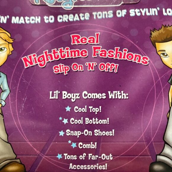 Lil' Boyz Bratz Dolls Nighttime Style New In Box - Picture 3 of 13